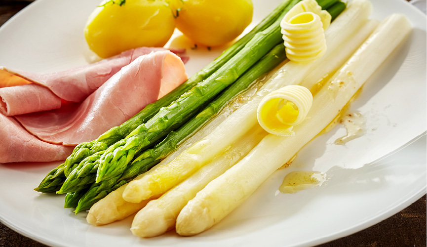 Spargel mit Butter Spargel mit Butter
