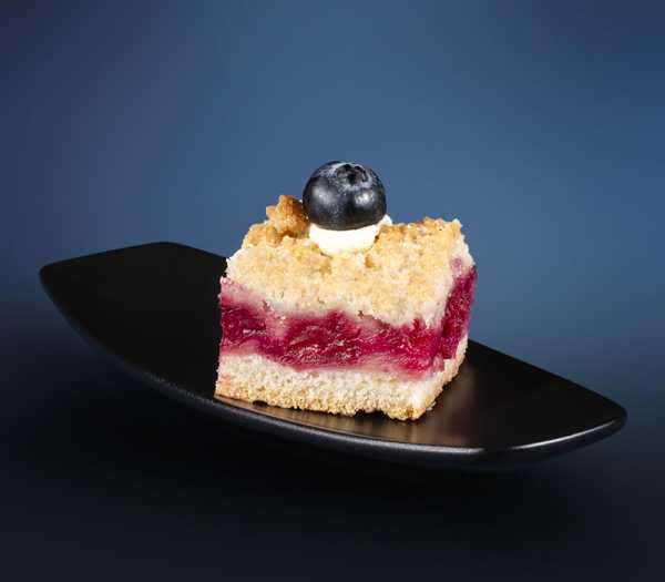Mini Kuchen-Obststreuselkuchen • Fingerfood Catering | lindner-esskultur.de