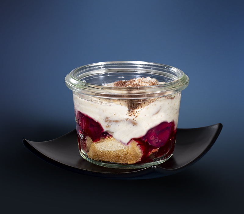 Winter-Tiramisu im Mini-Weckglas