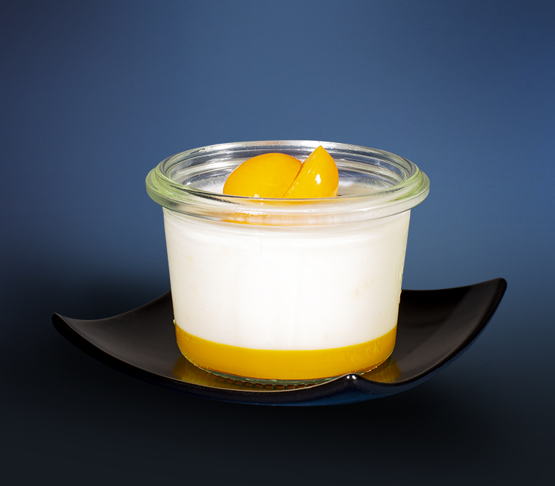 Buttermilch-Zitronen-Mousse im Mini-Weckglas