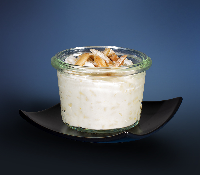 Milchreis im Mini-Weckglas