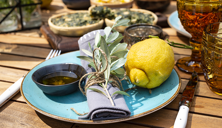 Cucina Italiana - "Starter" mit Olivenöl und Meersalz