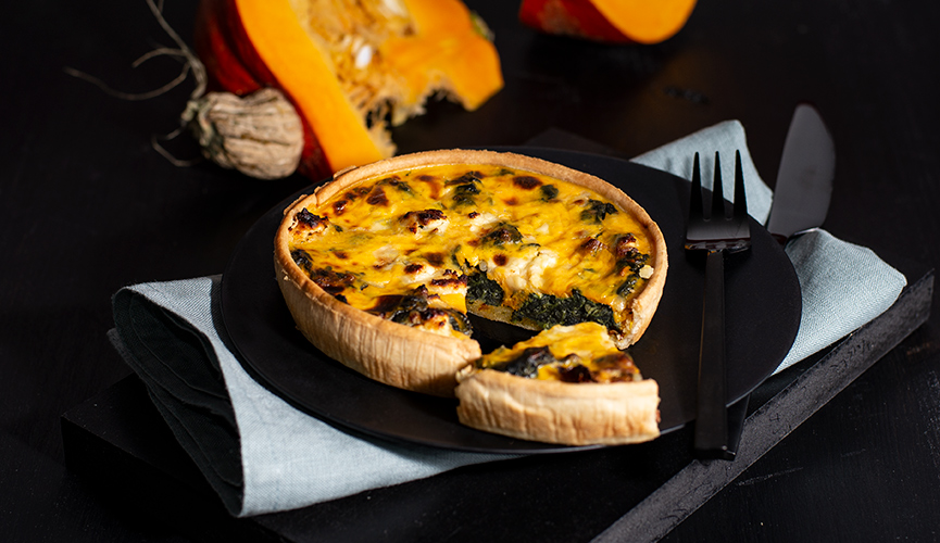 Herbstküche – Kürbis-Tarte Herbstküche - Kürbis-Tarte
