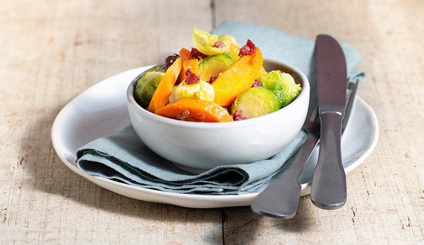 Herbstküche – Rosenkohl-Möhren-Salat Herbstküche - Rosenkohl-Möhren-Salat