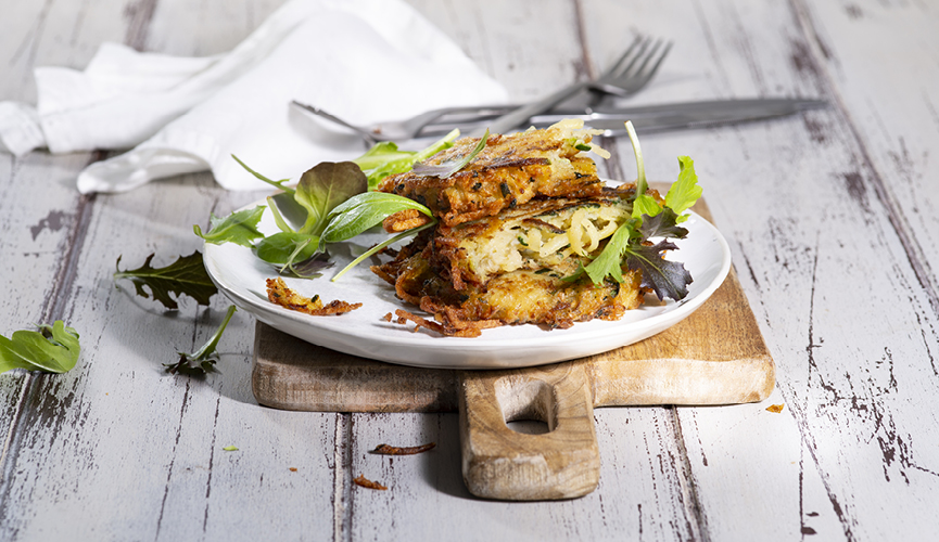 Herbstküche – Kartoffel-Zucchini-Puffer Herbstküche - Kartoffel-Zucchini-Puffer