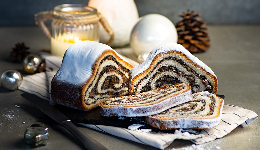 Weihnachtsstollen: Mohnstollen Weihnachtsstollen: Mohnstollen