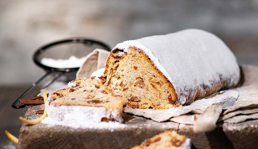 Weihnachtsstollen: Butterstollen