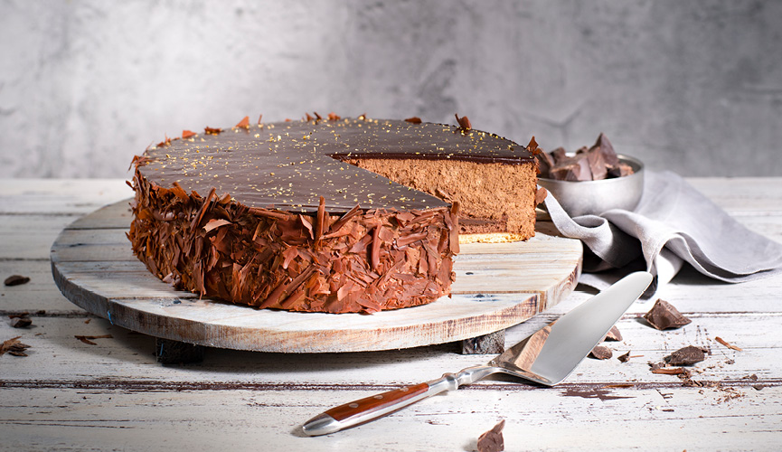 Mousse au chocolat Torte