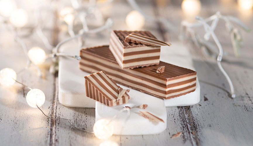 Weihnachtssüßigkeiten – Schichtnougat Weihnachtssüßigkeiten - Schichtnougat