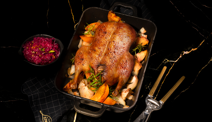 Festtagsgenuss - Gänsebraten
