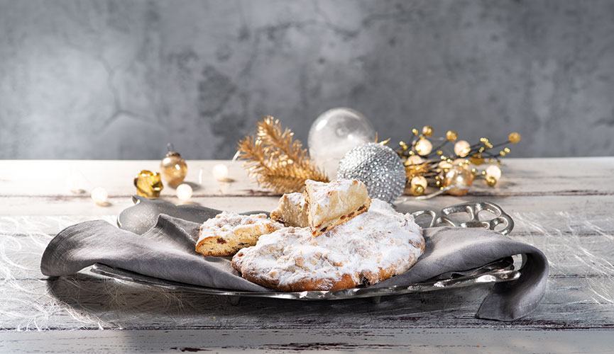 Stollengenuss: Butterstollentaler Weihnachtsstollen: Butterstollentaler