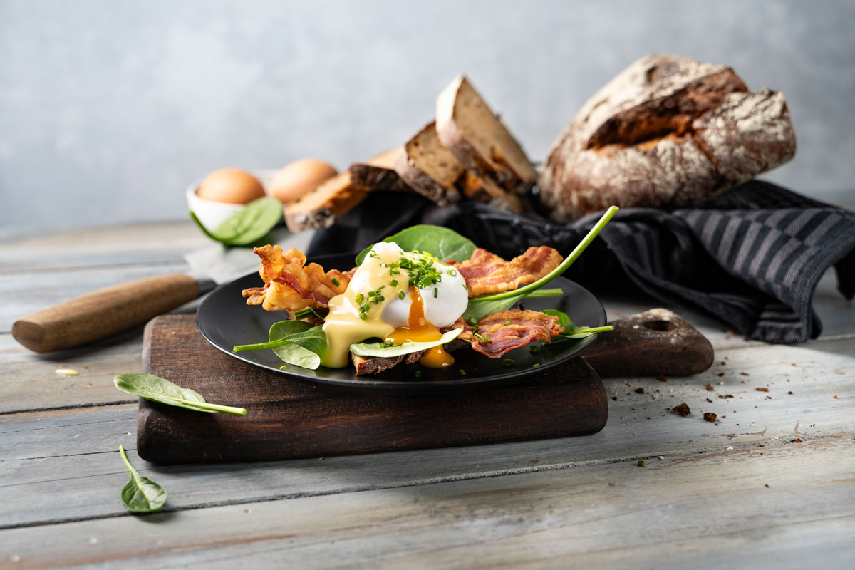 Eier Benedict Sanssouci Style