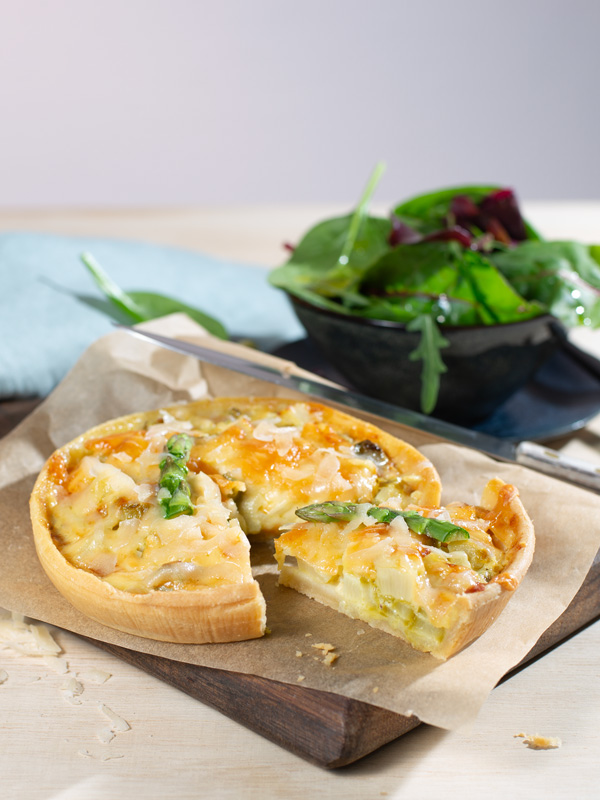 Spargel-Tarte aus unserer Feinkostküche