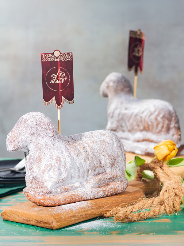Osterlamm aus der Osterkonditorei
