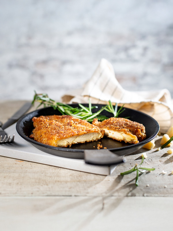 Hähnchen Schüttelbrot - perfekt zum Spargel