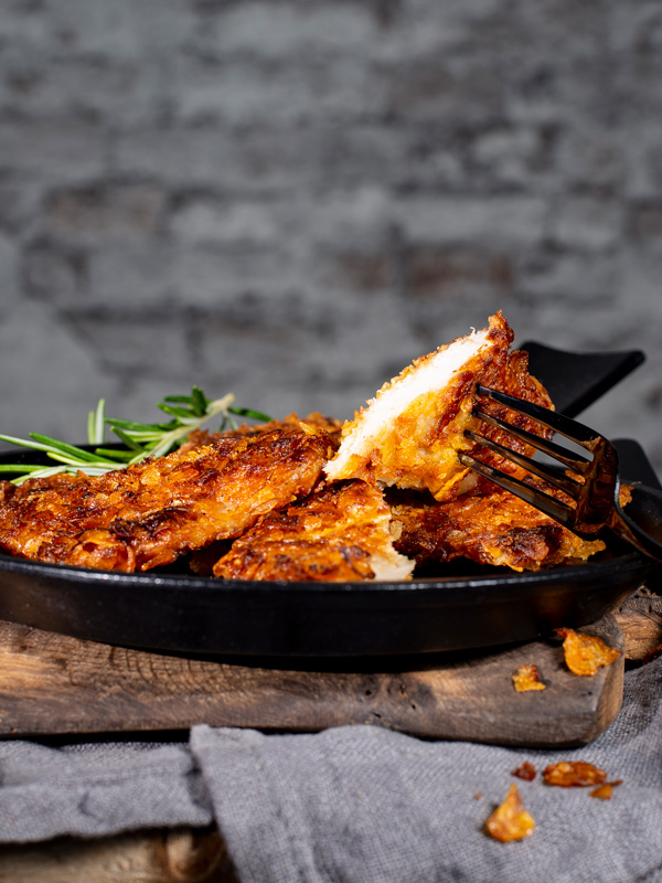 Knusperschnitzel - perfekt zum Spargel