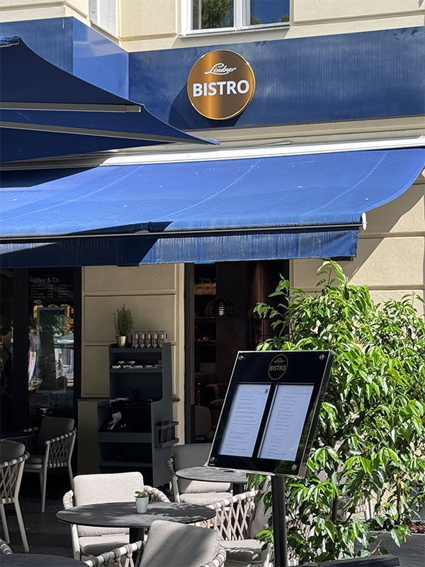 LINDNER Bistro – Speisekartenständer LINDNER Bistro - Speisekartenständer