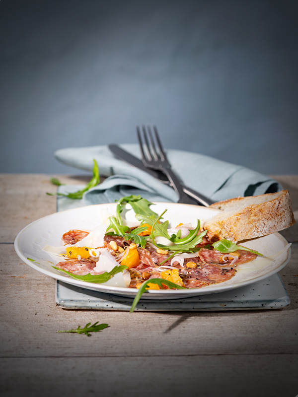 GenussRezept – Salame al tartufo GenussRezept - Salame al tartufo